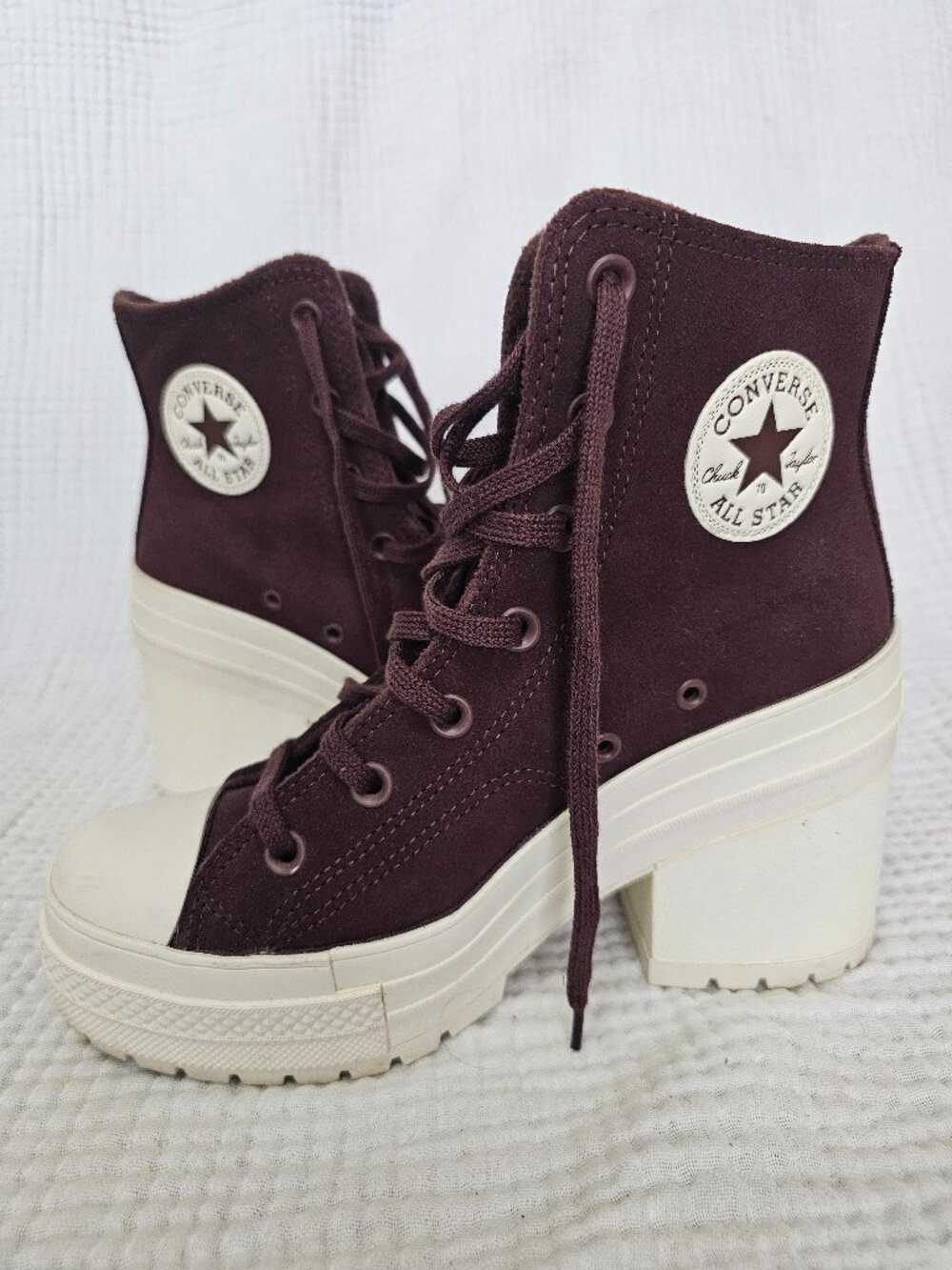 Converse Chuck 70 De Luxe Heel | Eternal Earth Suede | Sz 8W/6M